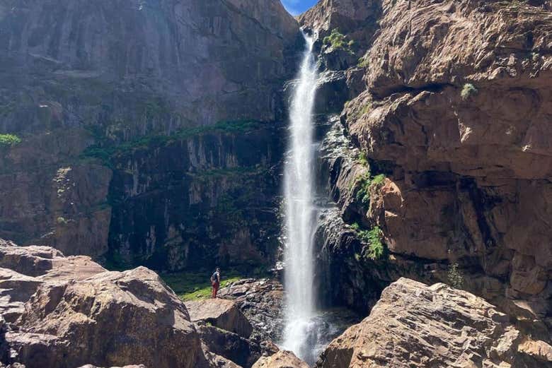 Admire the Tamsoulte Waterfalls