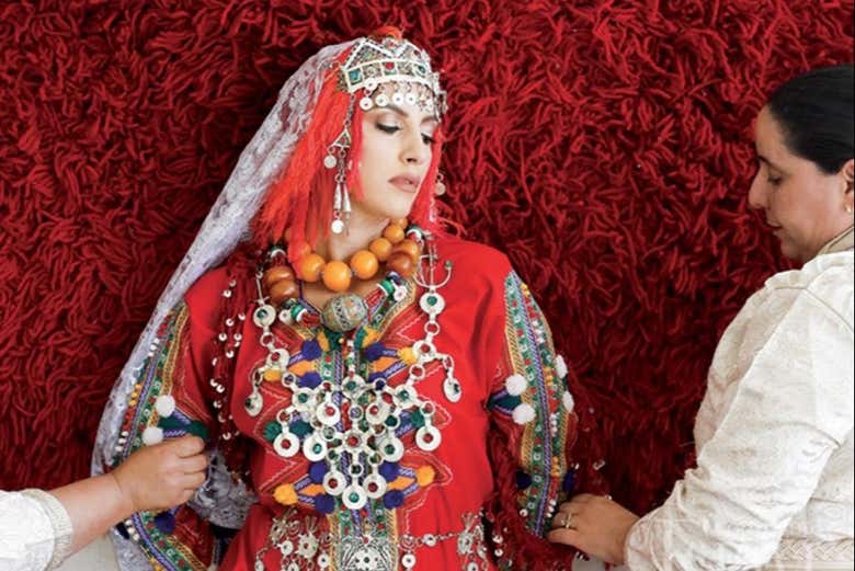 During the photo shoot