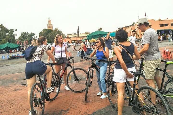 Exploring Marrakech by bike