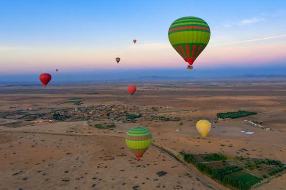 Northern Marrakech Sunrise Balloon Ride