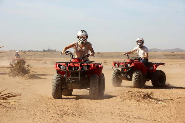 Explore the Agafay Desert on a quad bike