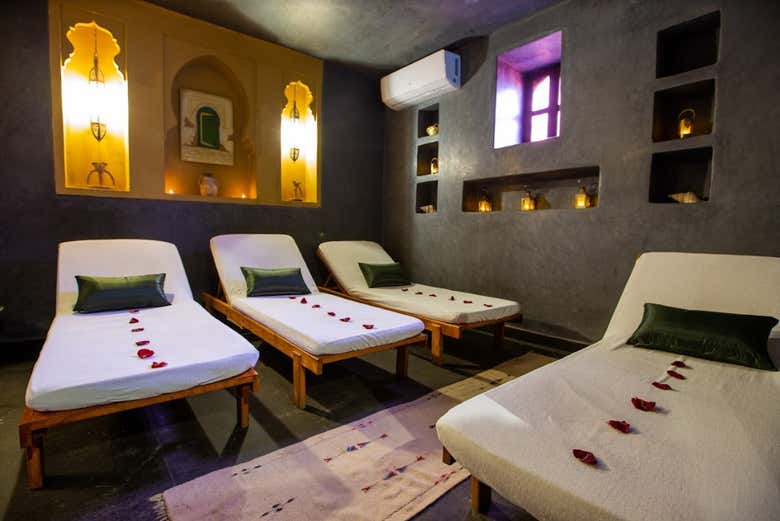 Enjoy a massage of your choice