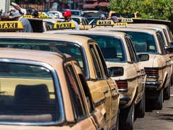 Taxis in Marrakech