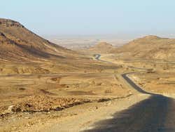 Trip to the Zagora desert, road
